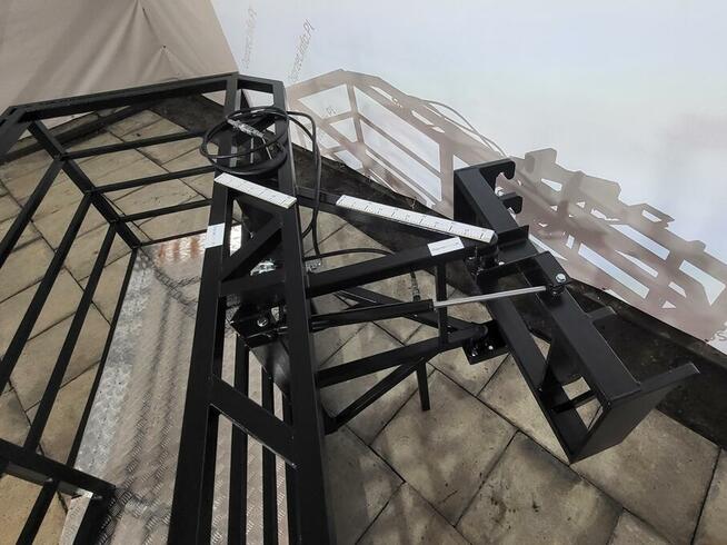 Kosz roboczy skrętny 90 stopni mocowanie 2w1 EURO+ EUROTRAC