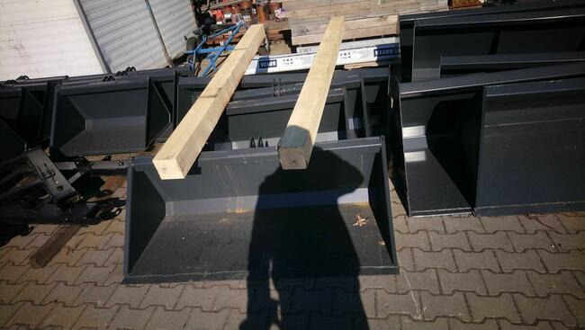 Szufla , łyżka do materiałów sypkich EURO 1,2m - 2,2m