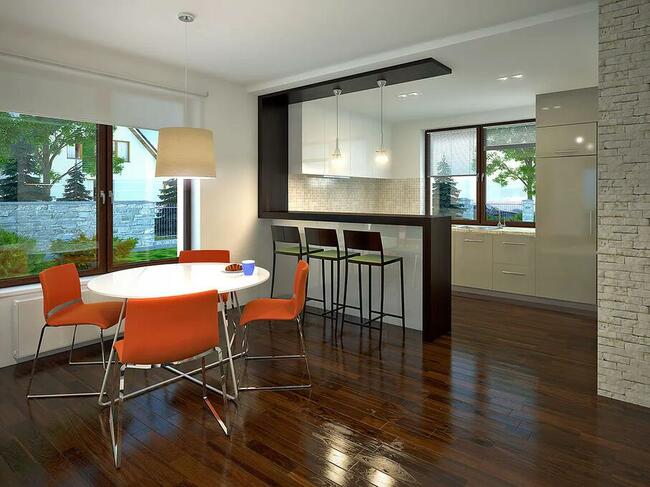 projekt domu Abra 2 lustrzane odbicie Nowy Oryginalny