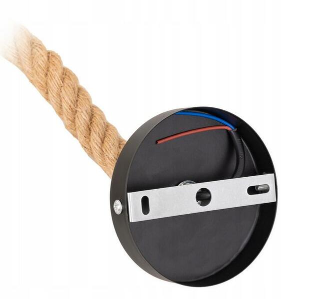 Lampa wisząca na Sznurze LINA Sznur jutowy LOFT E27