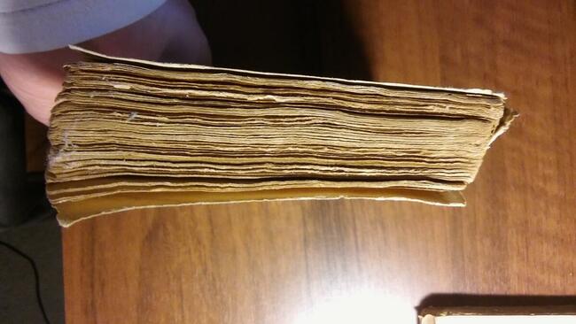 Zabytkowa książka - A. René Brouillhet - Belzébuth crucifié