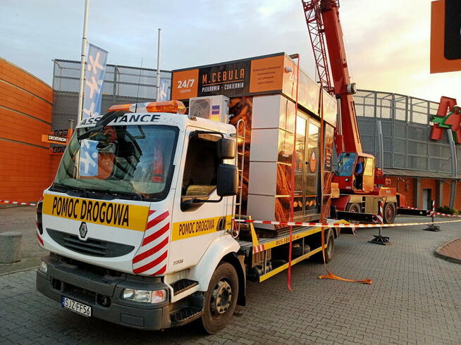 Pomoc drogowa, transport, duża laweta Jastrzębie, Śląsk