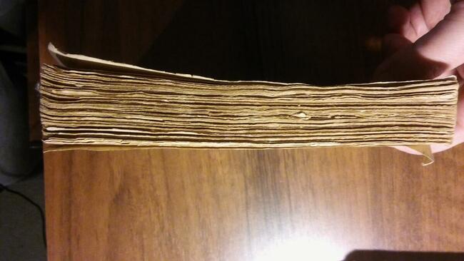 Zabytkowa książka - A. René Brouillhet - Belzébuth crucifié