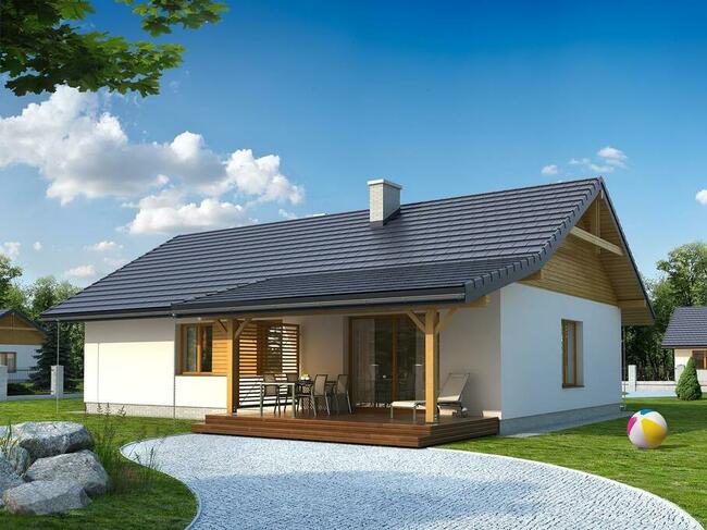 projekt domu Abra 2 lustrzane odbicie Nowy Oryginalny