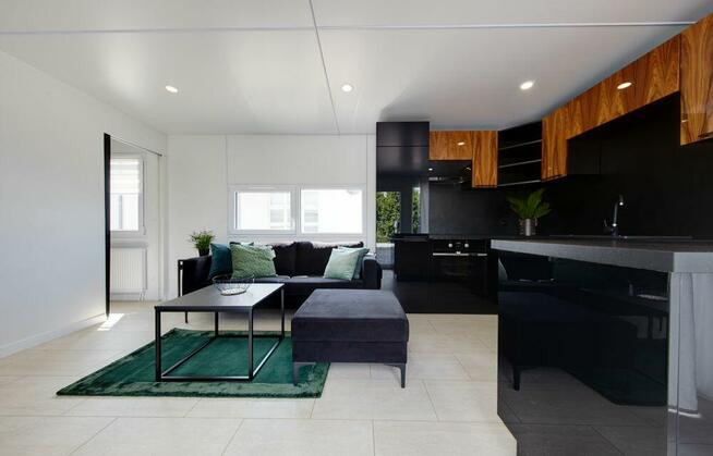 Domek mobilny 48 m2 holenderski, wyposażony, całoroczny