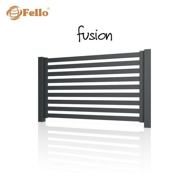 Ogrodzenie płot przęsło aluminium RAL na wymiar panel