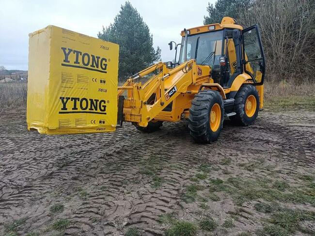 USŁUGI koparko-ładowarką kompletne prace i koparką linową