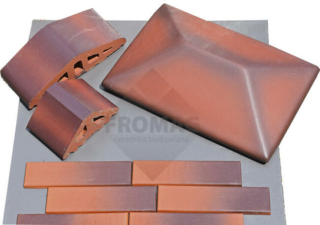 tanie PARAPETY ZEWNĘTRZNE KLINKIEROWE płytki okapnikowe