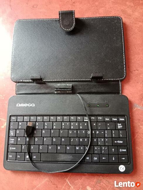 Etui z klawiaturą na tableta przekątna 24 cm.