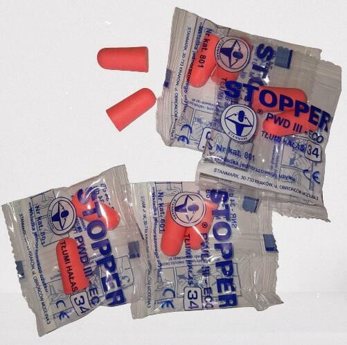 Zatyczki, stopery do uszu PWD III - ECO 2000 par ( 4000 szt)