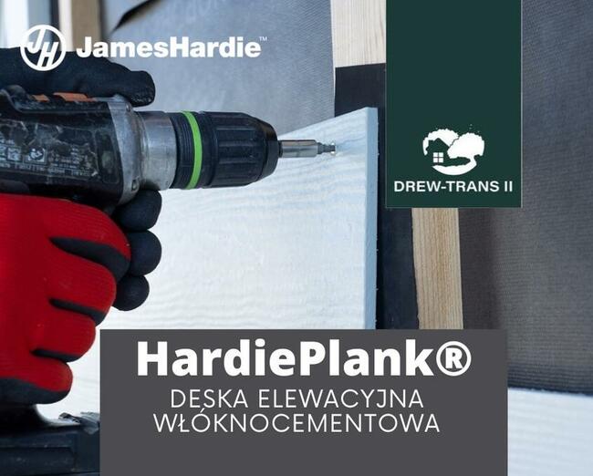 Deska elewacyjna HardiePlank włóknocement drewnopodobna