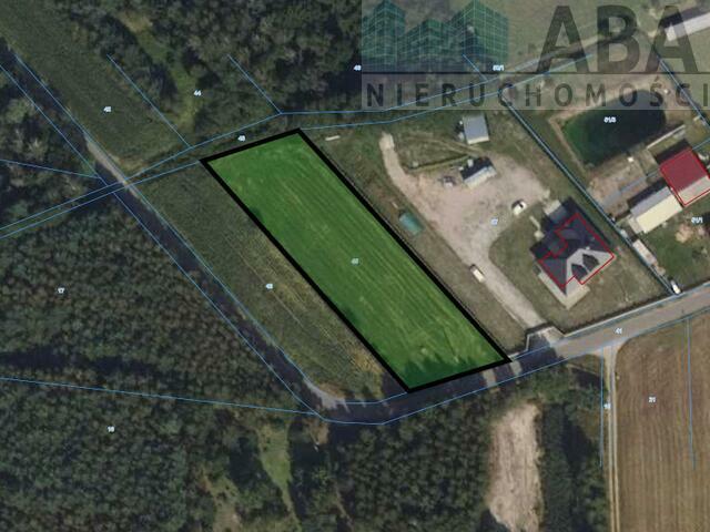 Działki rolne o powierzchni 1,24 ha - Bądków Pierwszy