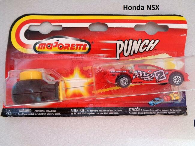 Autka Majorette z wyrzutnią