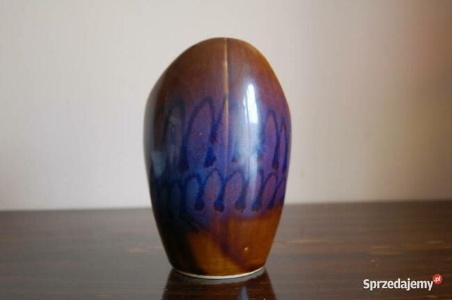 Okazja. Stary mały wazon Bolesławiec. Ceramika Bolesławiec.