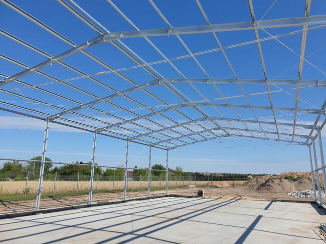 10x20 Konstrukcja stalowa hali nowa z projektem ocynkowana