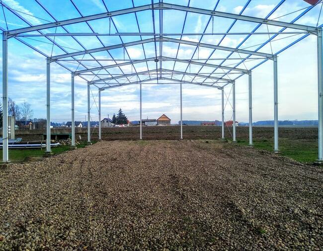 10x20 Konstrukcja stalowa hali nowa z projektem ocynkowana
