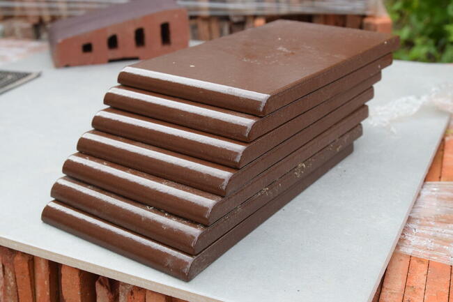 tanie PARAPETY ZEWNĘTRZNE KLINKIEROWE płytki okapnikowe