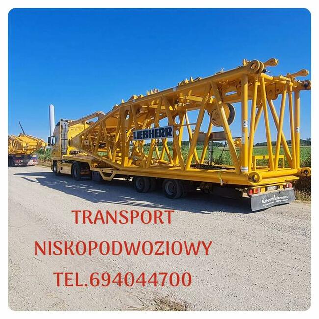 TRANSPORT MASZYN ROLNICZYCH, BUDOWLANYCH I INNYCH