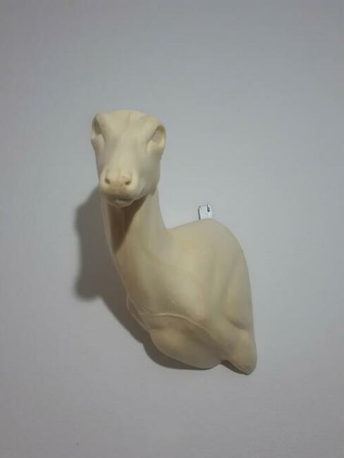 Sarna / Rogacz medalion Taxidermy, Preparowanie, odlew