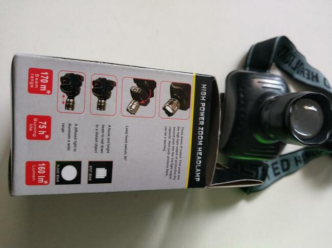 Latarka na głowę zoom