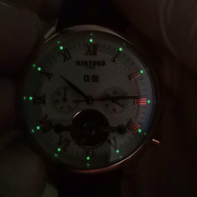 Nowy Zegarek Męski Mechaniczny Automatyczny Wodoodporny Data