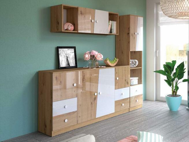 Meble młodzieżowe NERO - Połysk lub mat