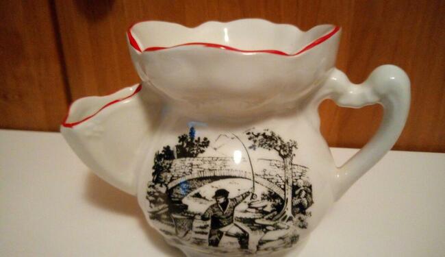 Vintage kubek do golenia James Kent w stylu vintage