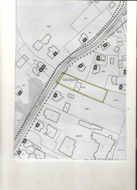 Działka budowlana w Goleszowie na sprzedaż.