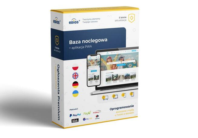 Portal Bazy Noclegowej + aplikacja PWA | PL,ENG, UA