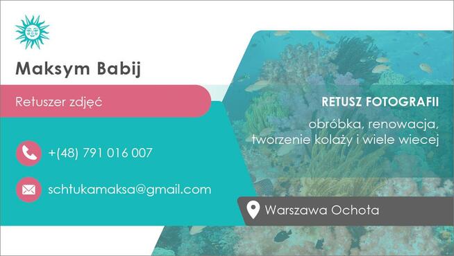 Kolorowanie i renowacja starych zdjęć, retusz / obróbka