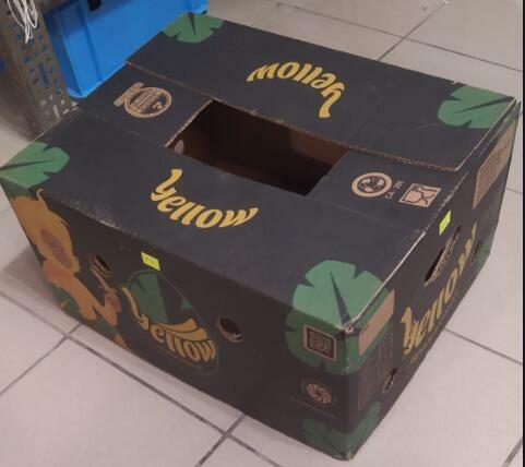 Kartony od bananów Yellow