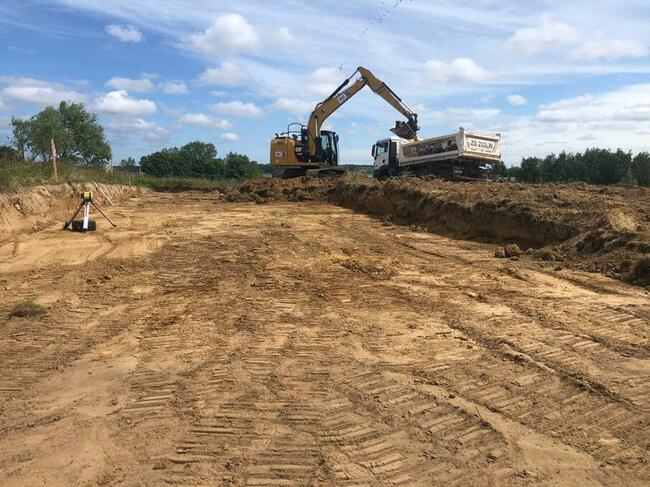 Prace ziemne, wynajem koparek, transport ciężarowy., inne