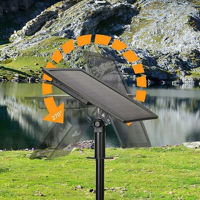 Napowietrzacz solarny.Pompa Tlenu.Akumulator.Staw.Oczko wody