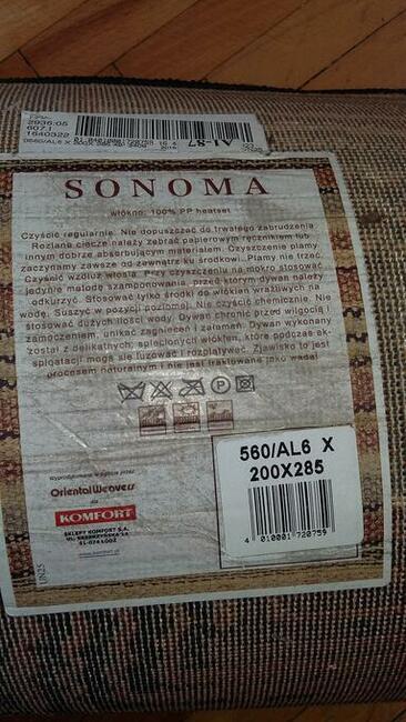 Piękny dywan 200x285
