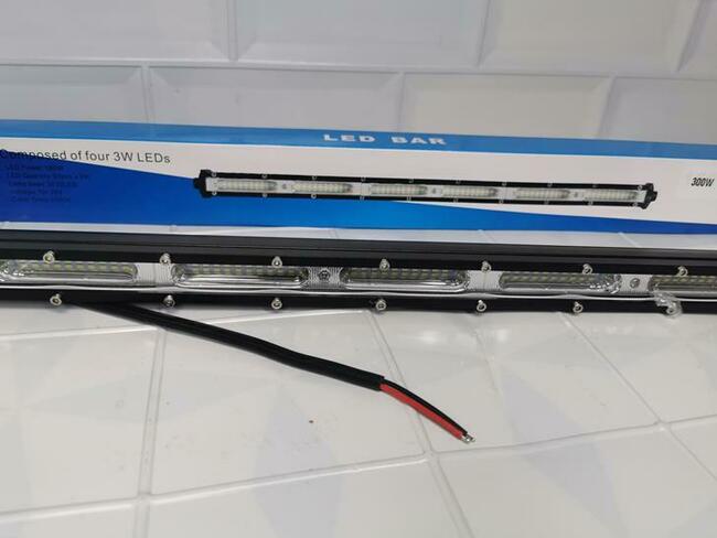 nowe lampy samochodowe led bar offroad 180w 49cm