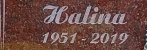 Kamieniarstwo -Piaskowanie liter, grafiki sakralne.