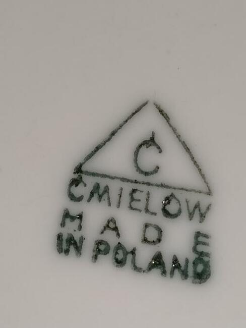 Stara Porcelana Ćmielów ; 3 półmiski + waza