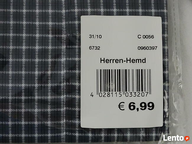 Koszula męska w kratę Romberg XL 43/44