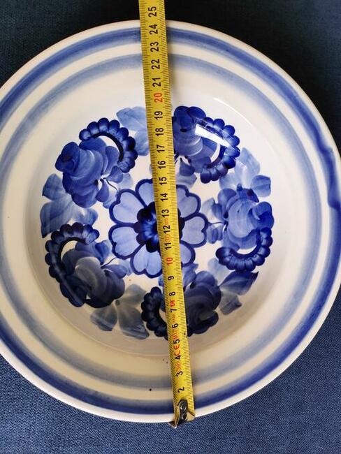 Fajans -WŁOCŁAWEK ;talerz, wazonik, popielniczka