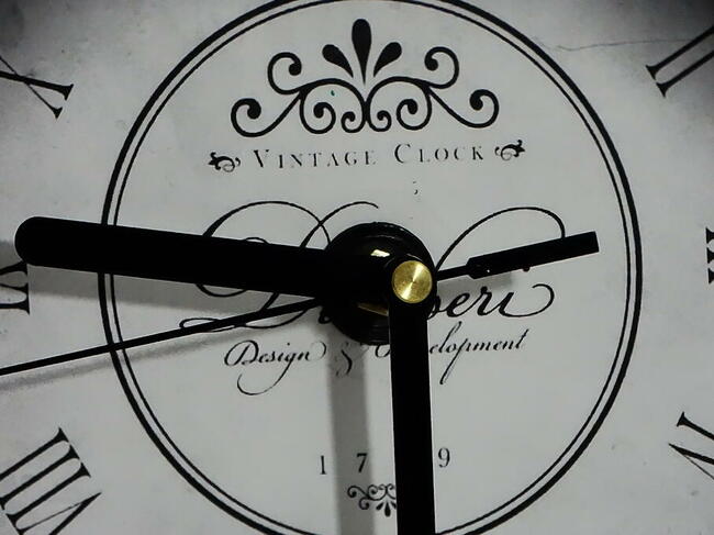 Zegar z płyty winylowej 12 LP klasyczny