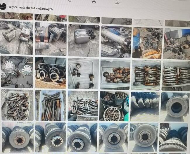 Sprzedajemy i skupujemy wszystkie części do aut ciężarowych