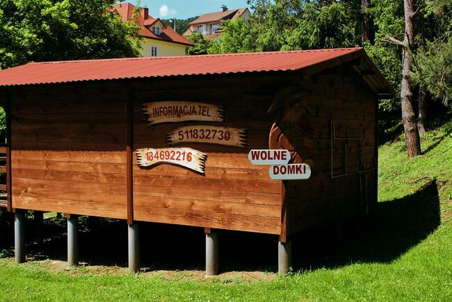 DOMKI LETNISKOWE W CENTRUM POLANCZYKA Wies Zabita Deskami