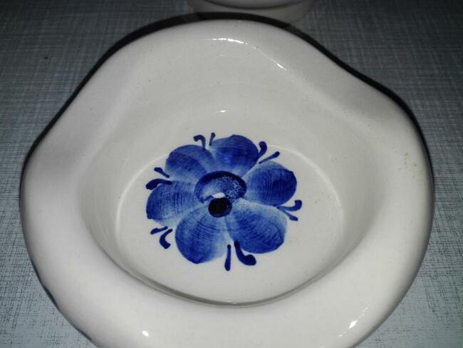 Fajans -WŁOCŁAWEK ;talerz, wazonik, popielniczka