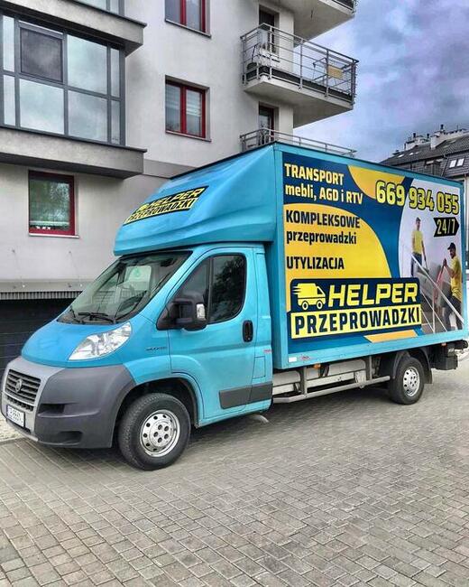 HELPER przeprowadzki transport winda utylizacja 24/7 Bydgosz