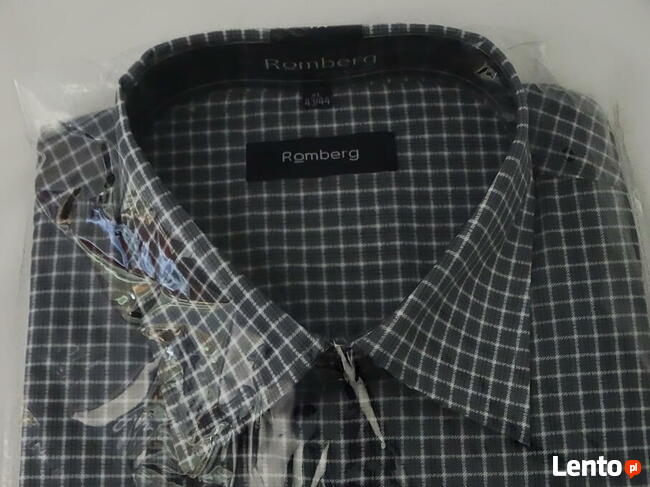 Koszula męska w kratę Romberg XL 43/44