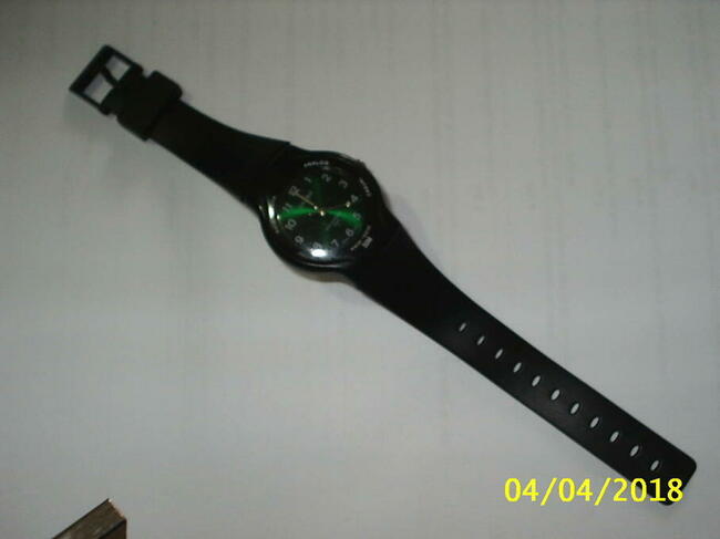 Firmowy zegarek japoński Sharp, sprawny na chodzie.