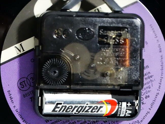 Zegar z płyty winylowej 12 LP klasyczny