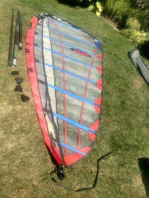 deska windsurfingowa x2 i 3x żagle