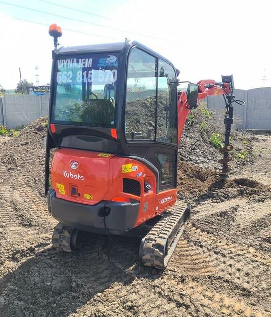 Wypożyczalnia/wynajem minikoparki/wiertnica usługi ZATOR