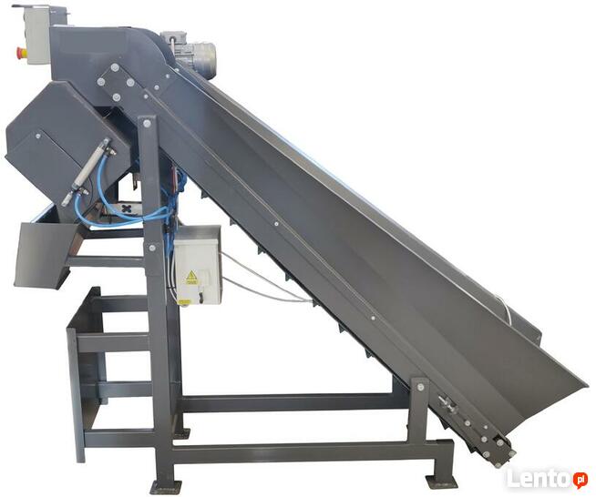 Taśmowy system pakowania z zasobnikiem buforowym